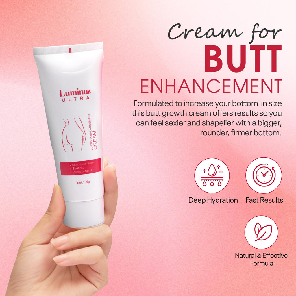 Brazilian Butt Lift & Enhancement Cream - Natural Firming & Volume
