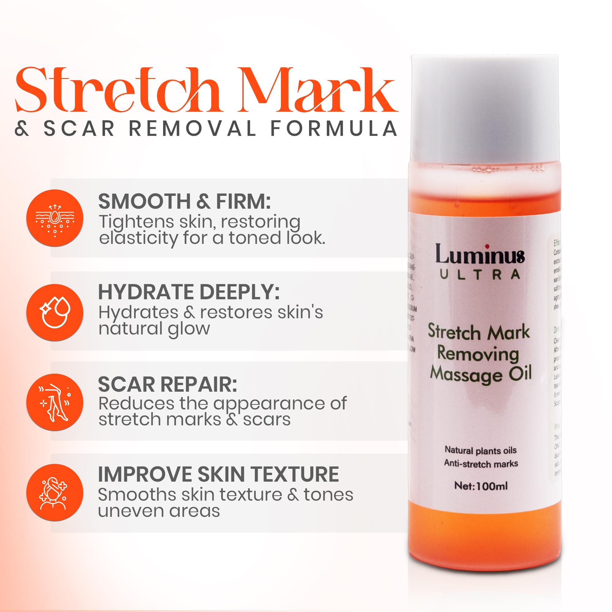 Stretch mark remover oil