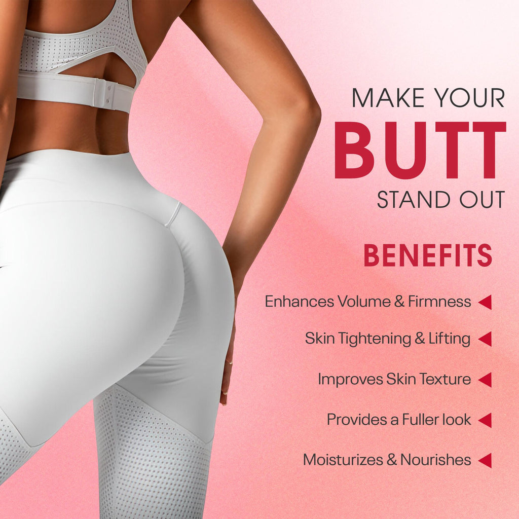 Brazilian Butt Lift & Enhancement Cream - Natural Firming & Volume