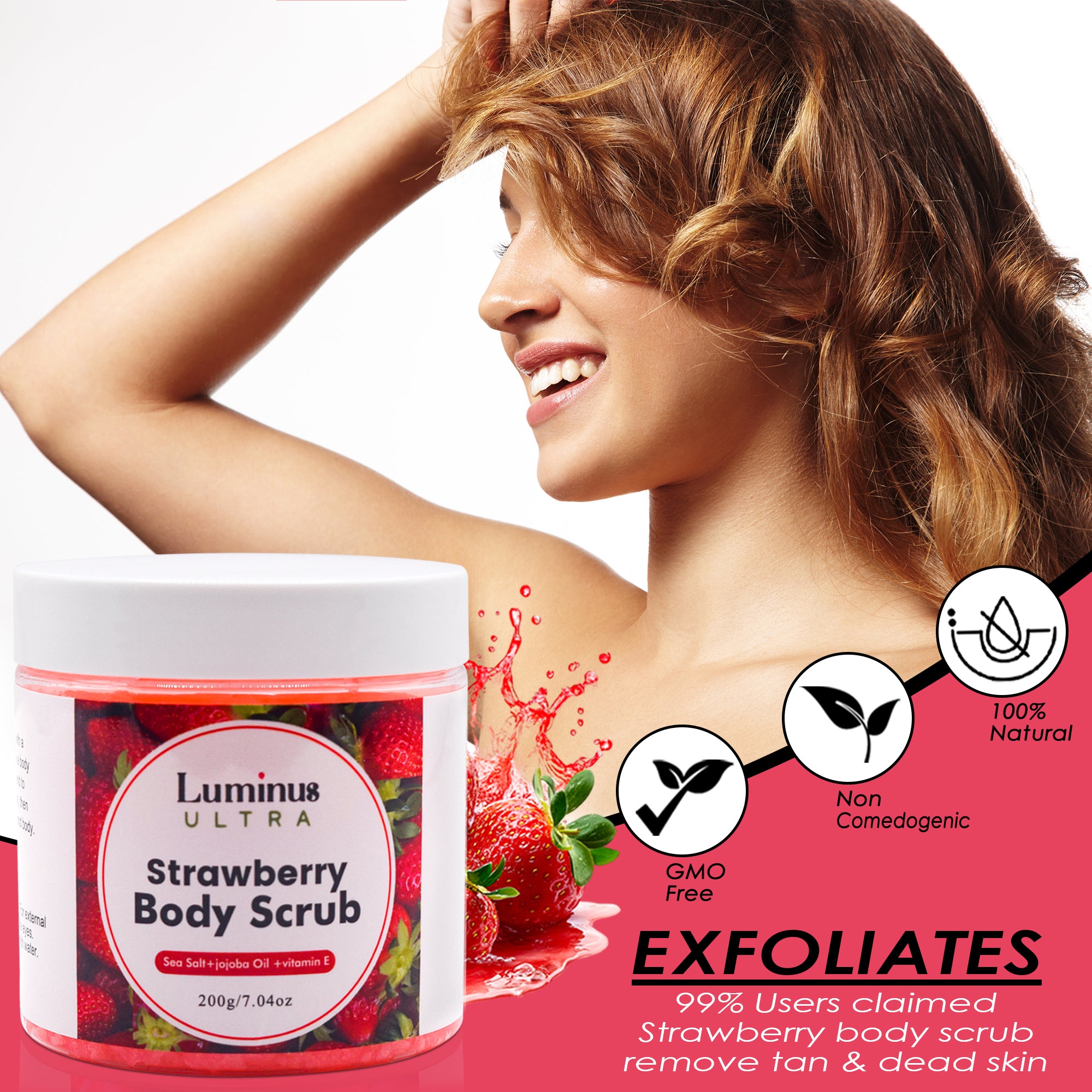 Strawberry Body Scrub /