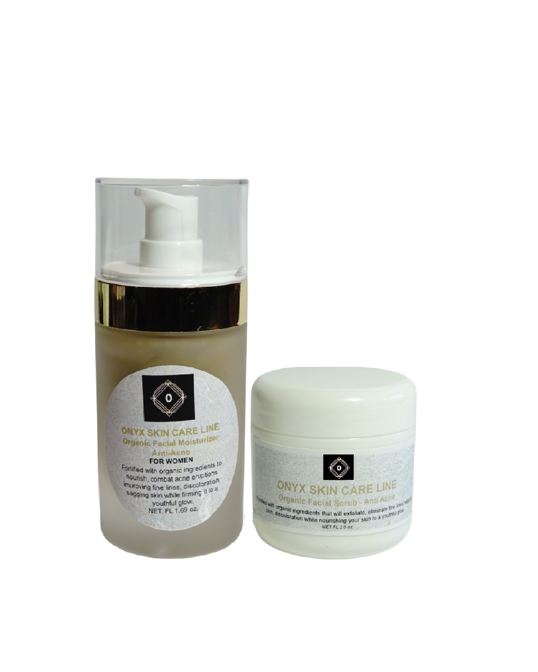 Organic Two-Step Anti-Acne Facial System = For WOMEN