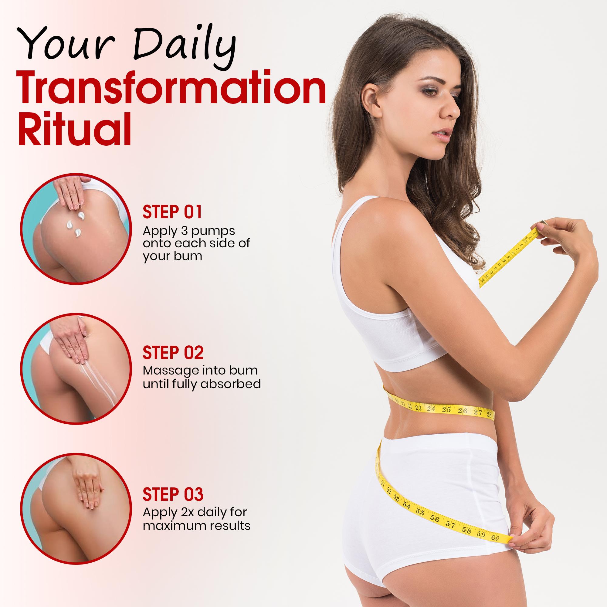 Brazilian Butt Lift & Enhancement Cream - Natural Firming & Volume