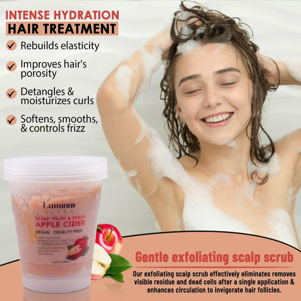 Apple Cider Scalp Wash Treatment