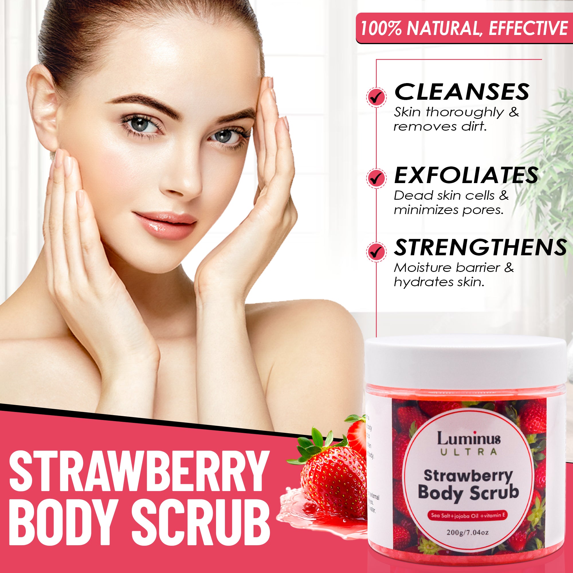 Strawberry Body Scrub /