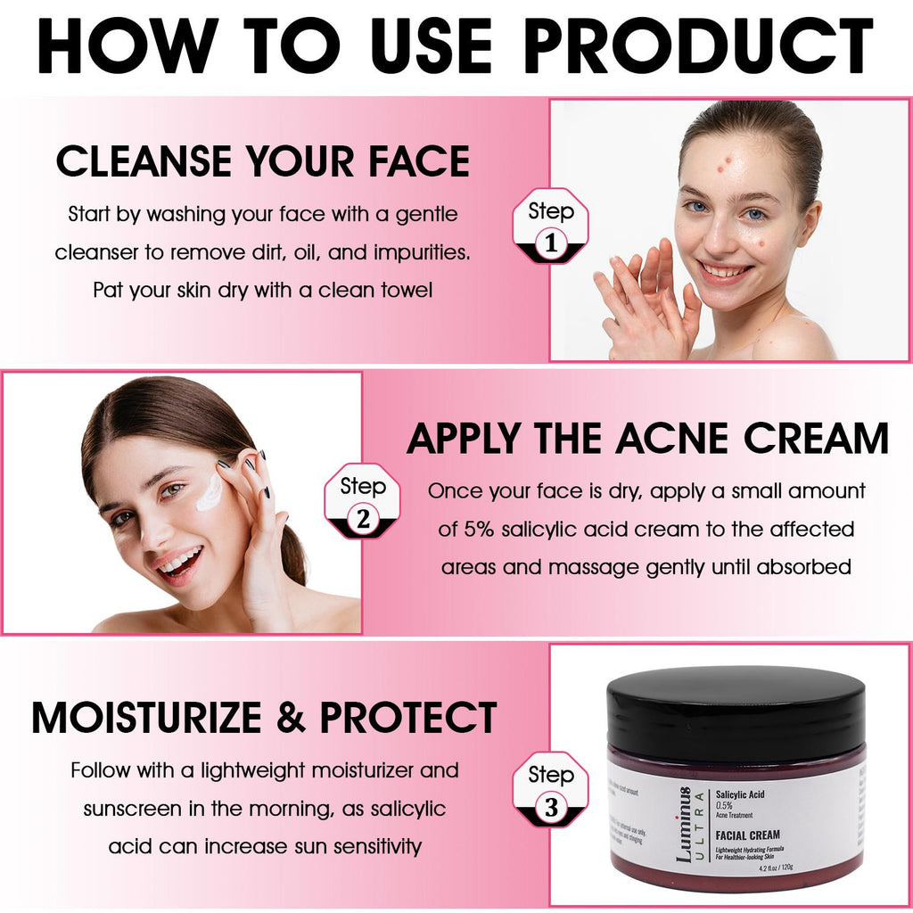 0.5% Salicylic Acne Cream