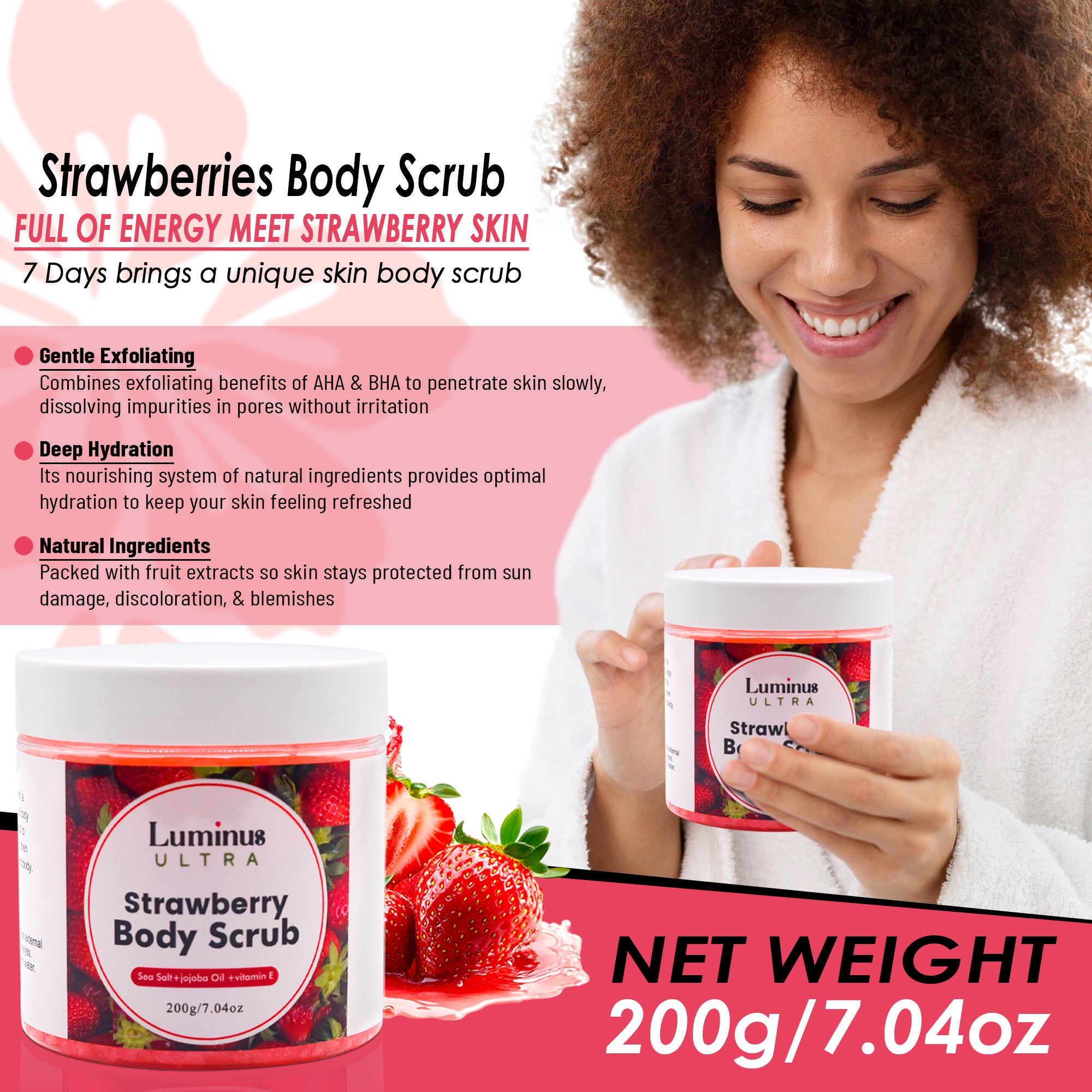 Strawberry Body Scrub /
