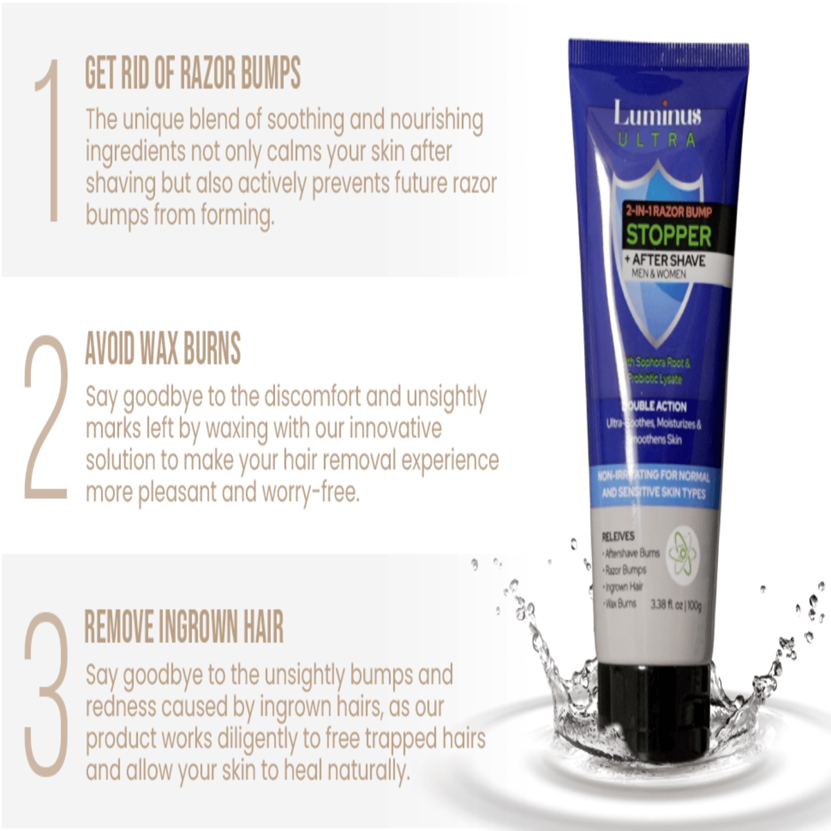 Aftershave Ingrown Hair Serum