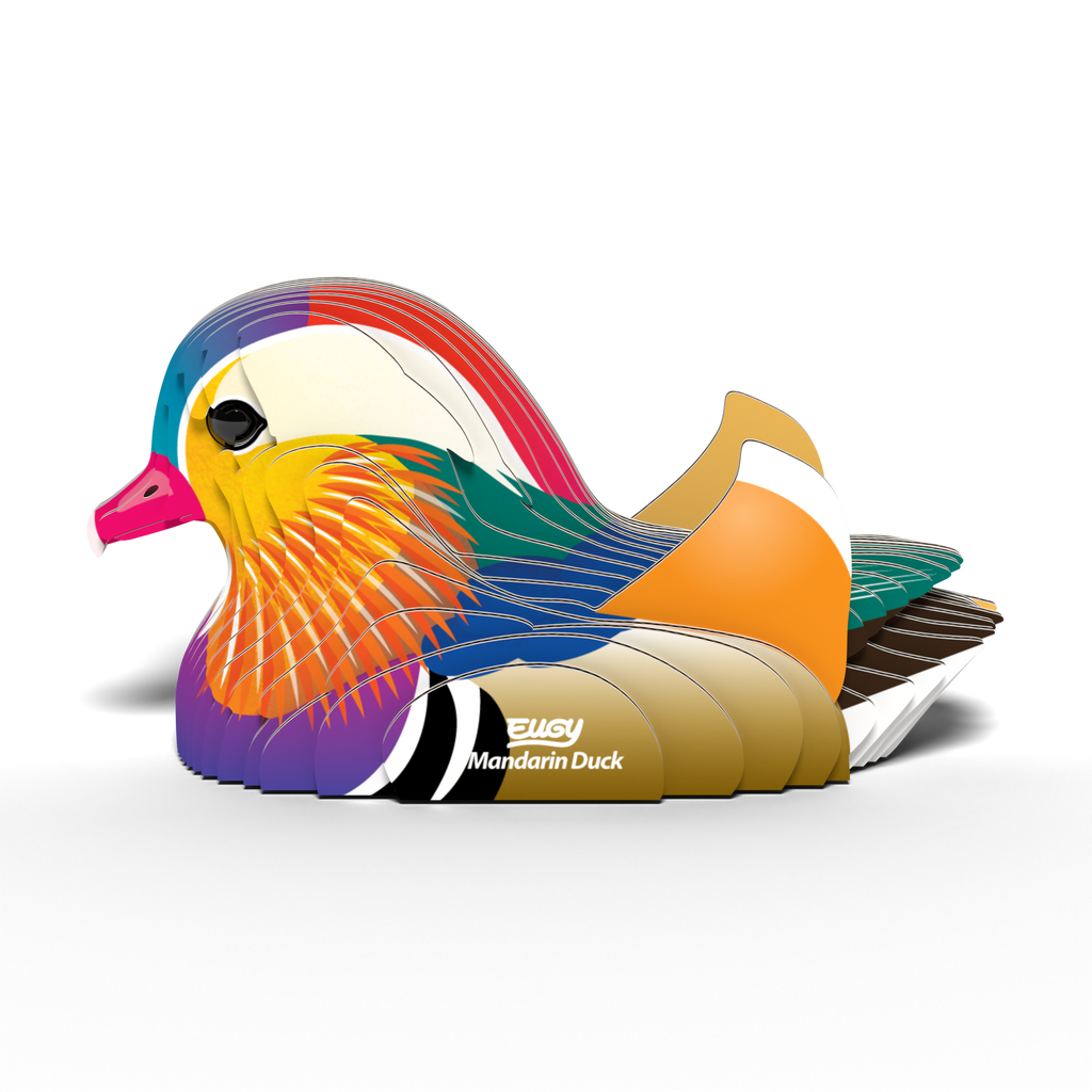 EUGY Mandarin Duck 3D Puzzle
