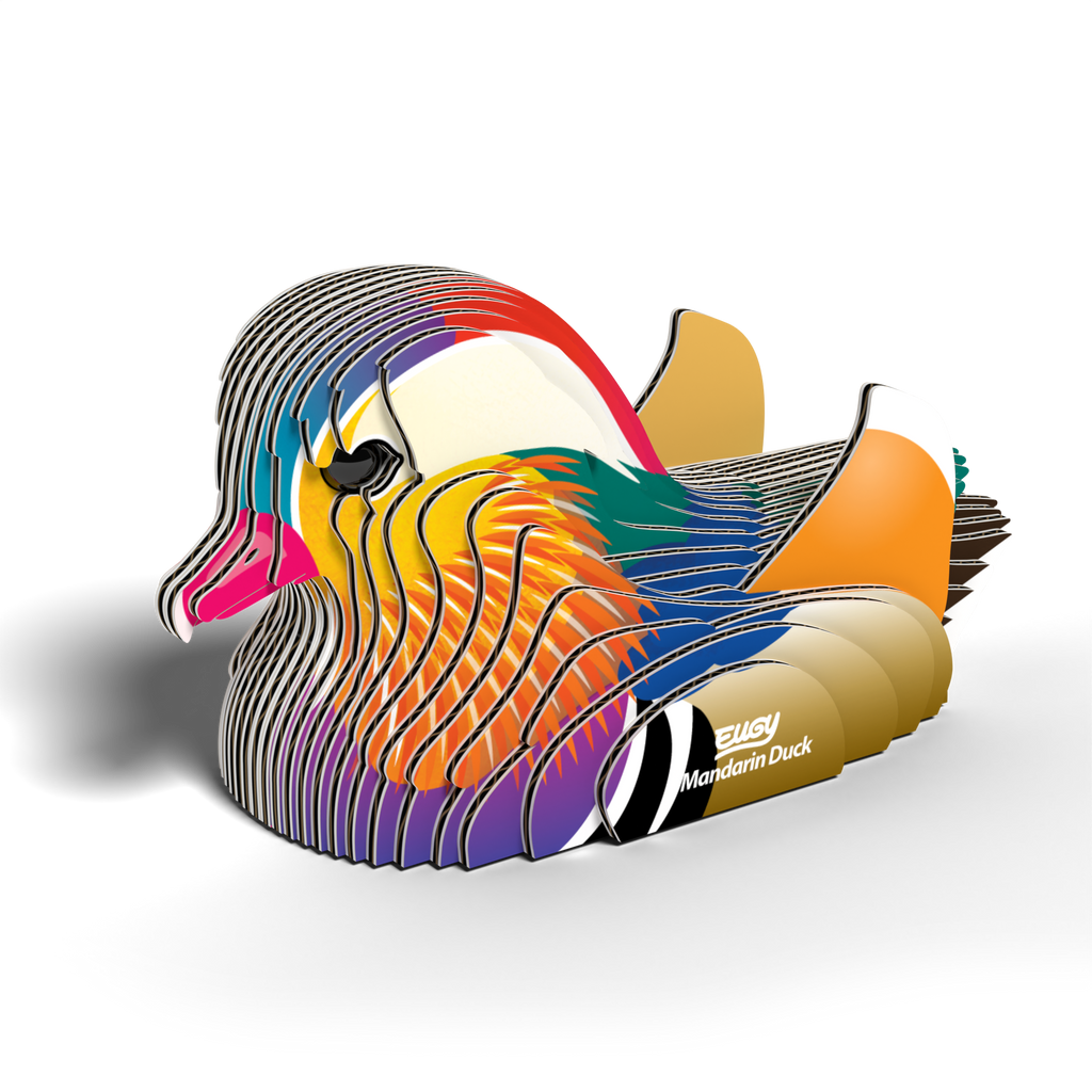 EUGY Mandarin Duck 3D Puzzle