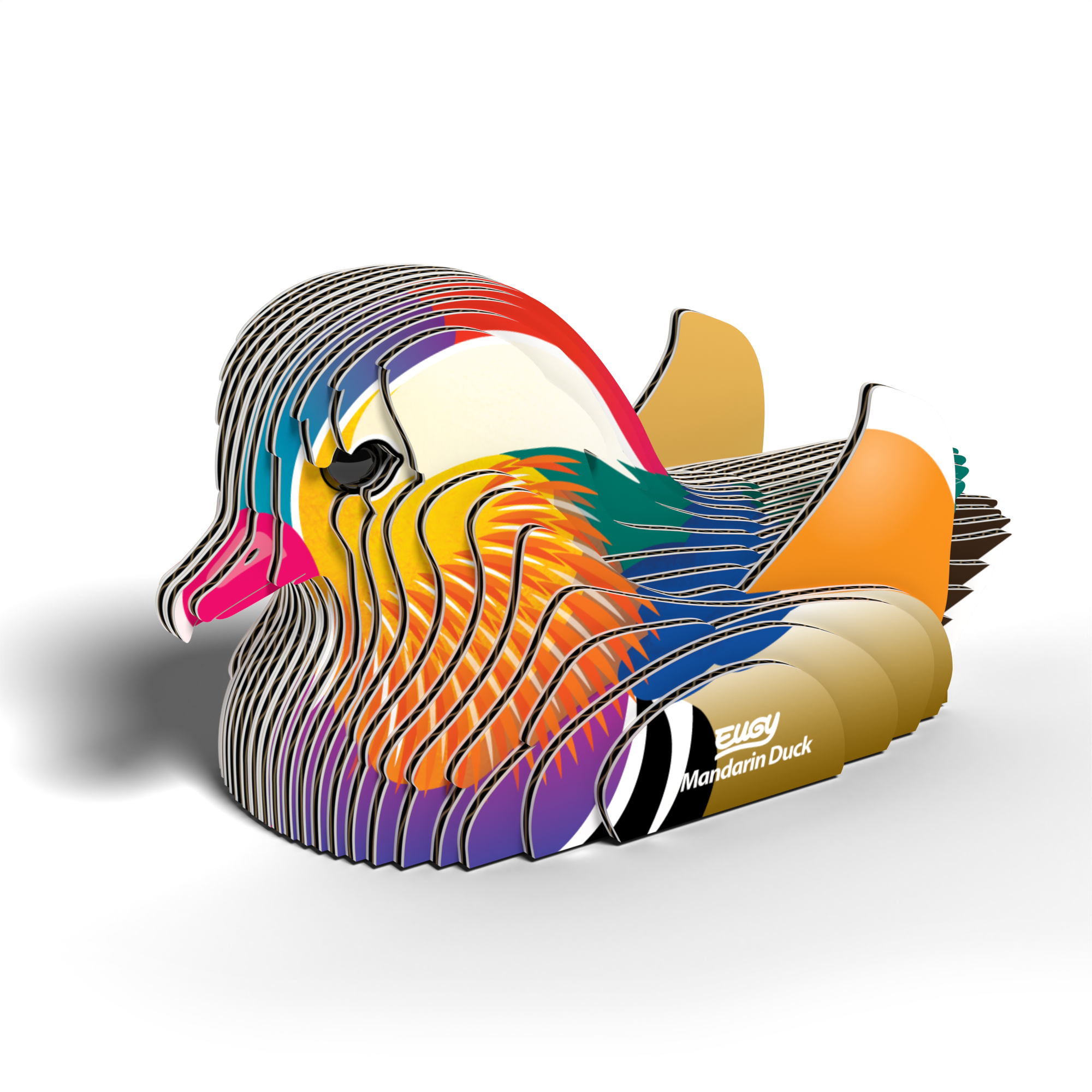 EUGY Mandarin Duck 3D Puzzle