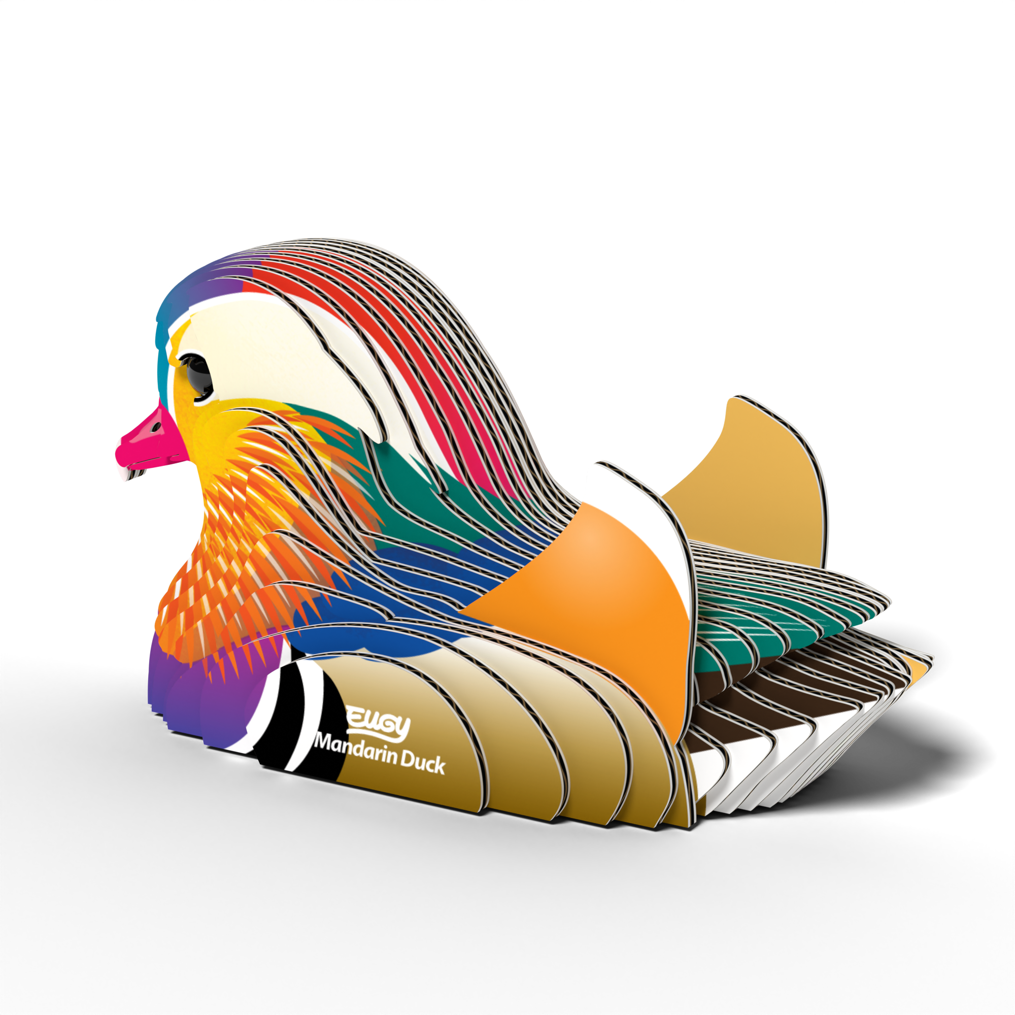 EUGY Mandarin Duck 3D Puzzle